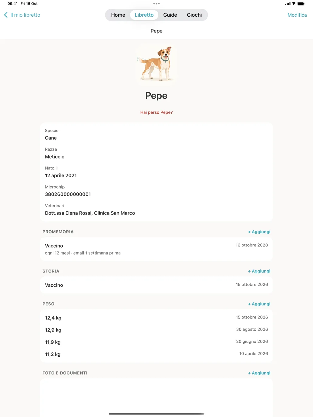 Pet Law su iPad: la scheda di pepe
