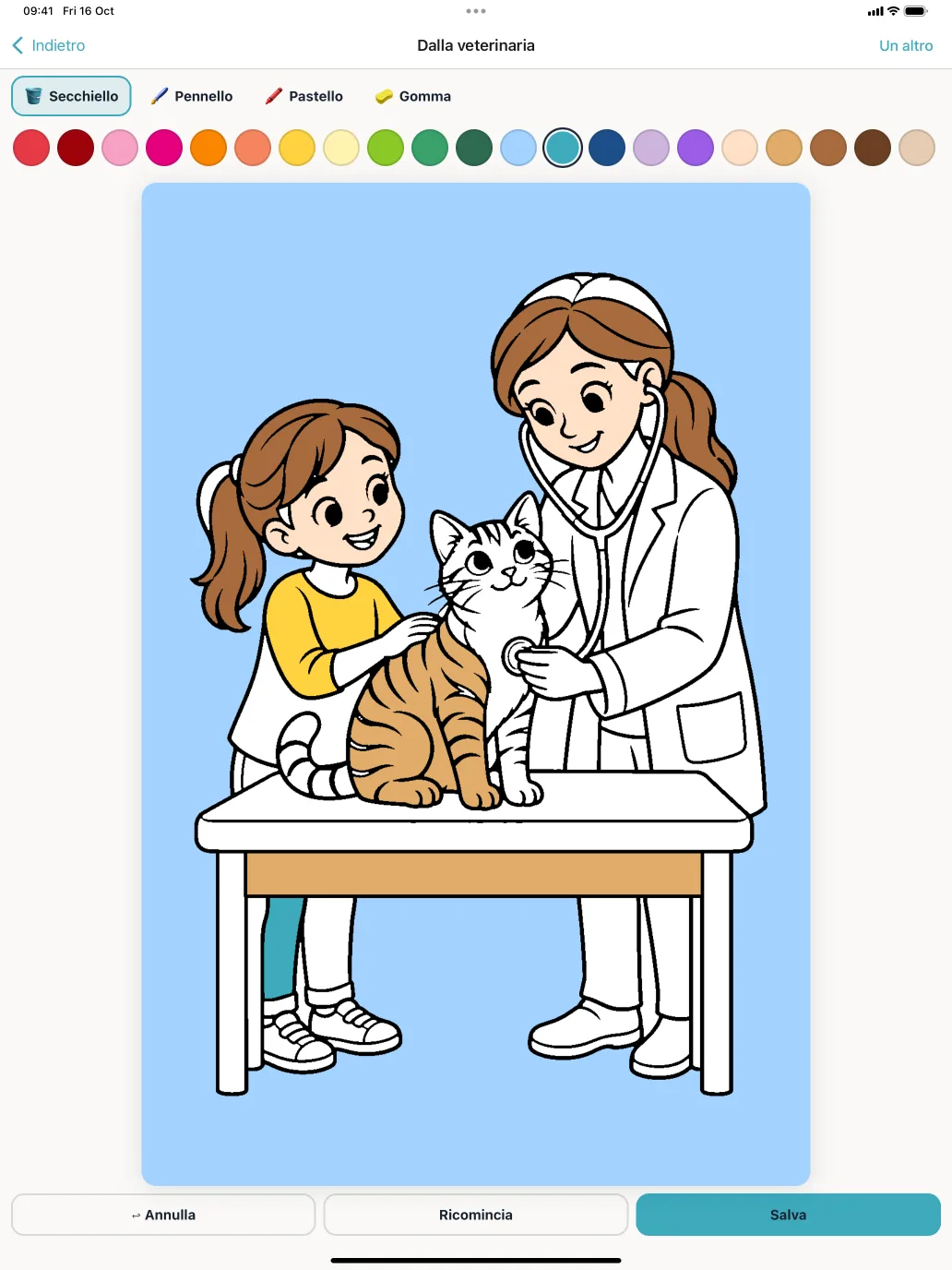 Pet Law su iPad: colorare sul grande schermo